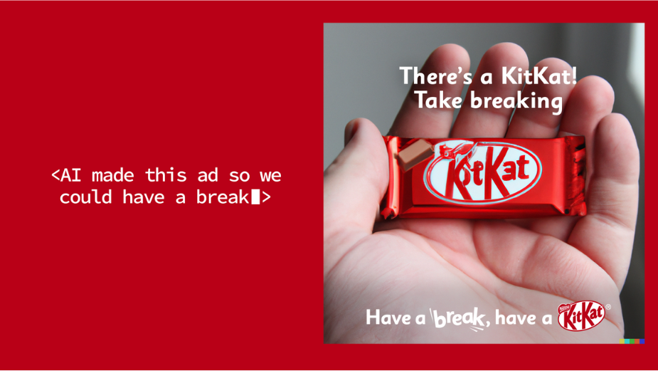 KitKat Reminds Everyone That AI Is Just Another Great Excuse to Have a ...