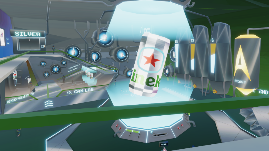 Brewing with Pixels: Heineken Launches First Virtual Beer Brewed in the Virtual World