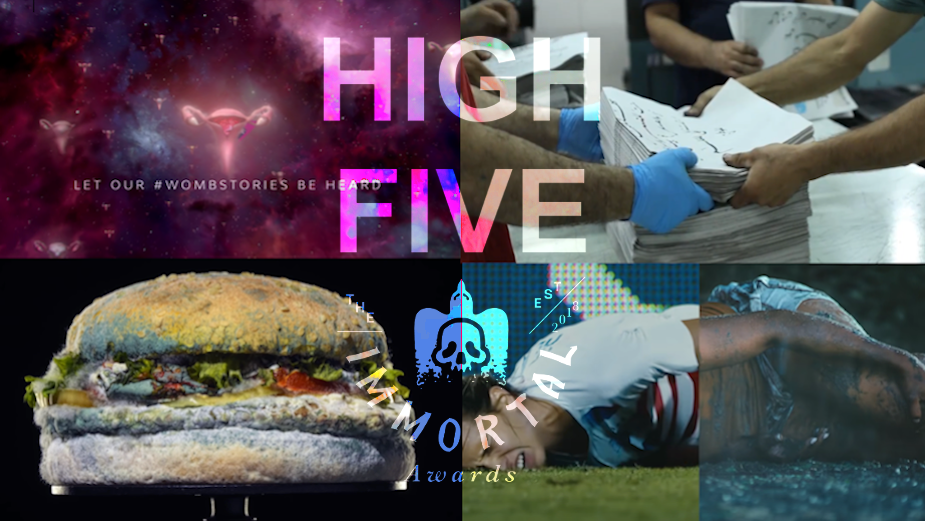 Immortal Awards Jurors Select Their Five Favourite Ever Ads as Part of New High Five Series