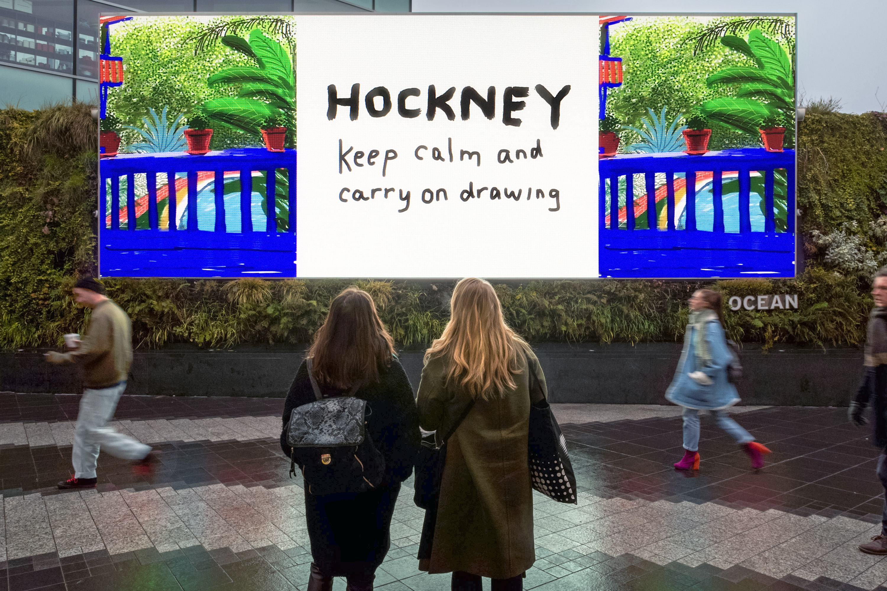 Ocean Outdoor and Posterscope Collaborate with Tate Britain on Largest Digital Canvas