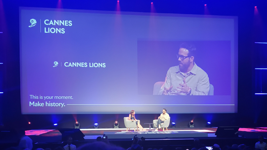 Ryan Reynolds at Cannes Lions: “Ads Should Be Fun”