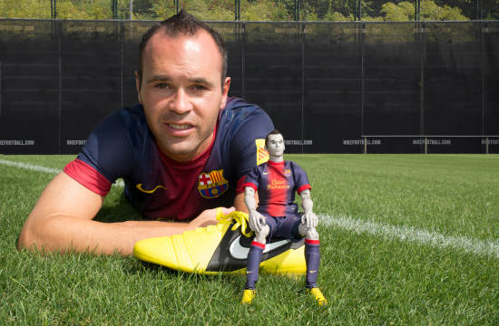 Iniesta's Puppet with W+K & Nike |