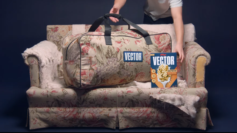 Kellogg’s Cereal Vector Celebrates Rec Sports' Return by Turning Couches into Sports Bags 
