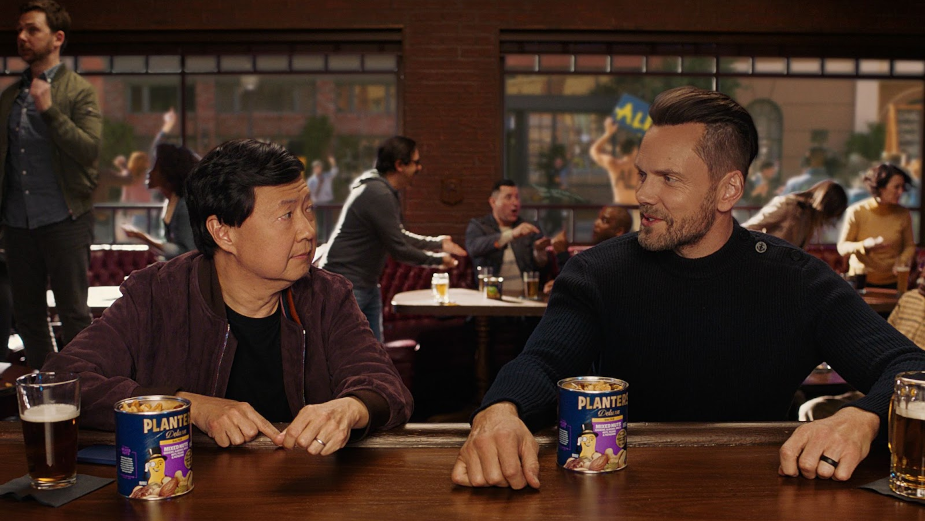 Ken Jeong and Joel McHale Settle a Long Running Planters Debate in Time for the Super Bowl