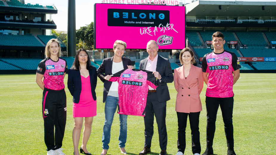 Belong Land Their First Major Sports Sponsorship with Sydney Sixers