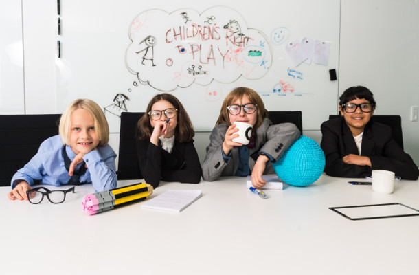Kids Take Over LEGO Offices for UNICEF