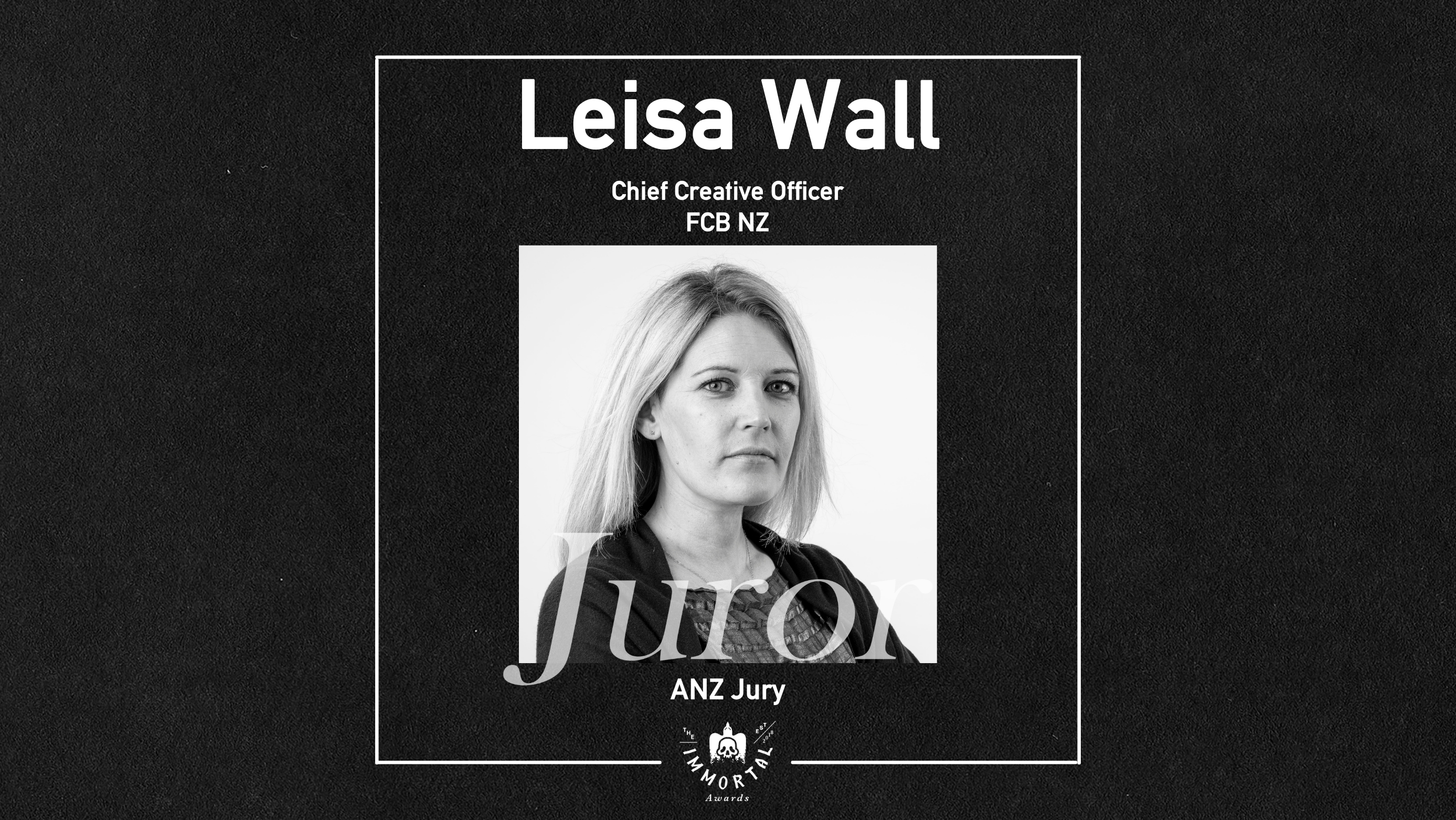 FCB NZ’s Leisa Wall Joins The Immortal Awards Jury