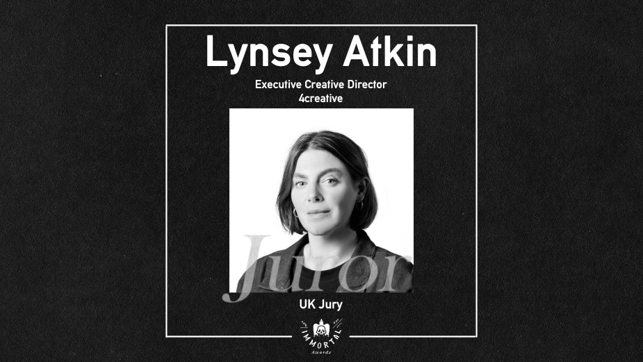 4Creative’s Lynsey Atkin Joins The Immortal Awards Jury