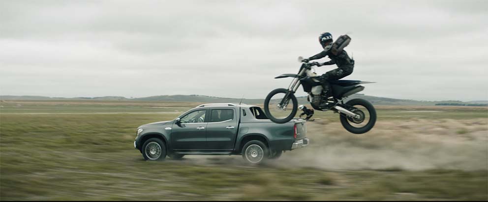 Mercedes-Benz Vans and The Royals Put The X-Class V6 Through its Paces in New Campaign