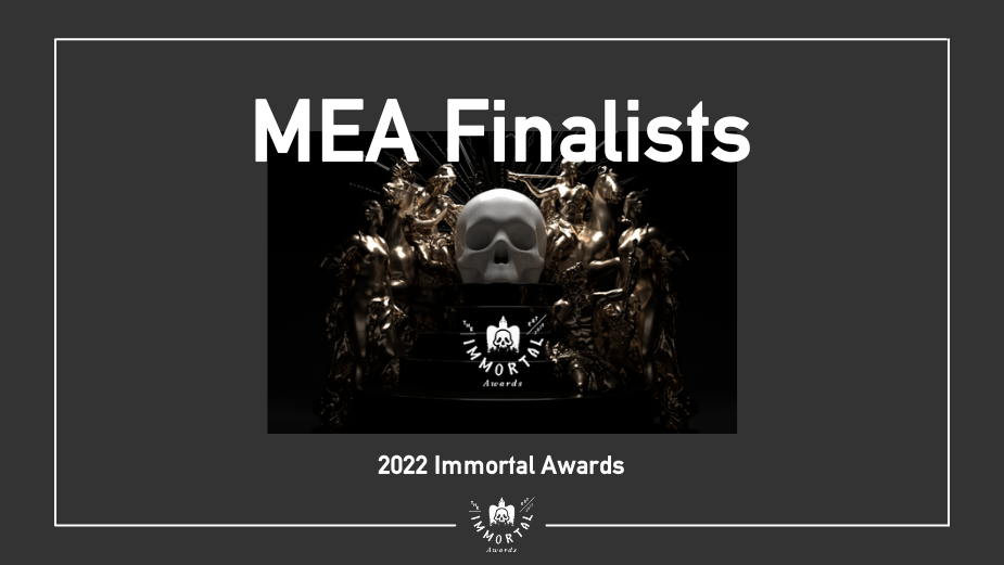 The Immortal Awards Announces 6 Projects Receiving Finalist Status Following MEA Jury Day
