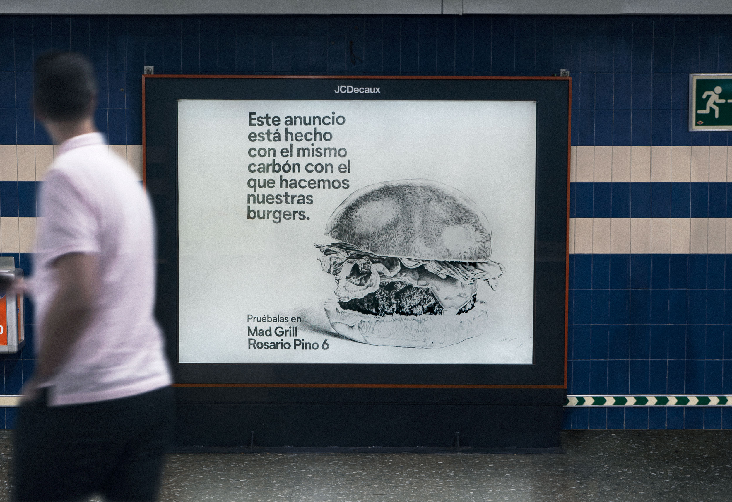 These Ads Are Made from the Charcoal of Grilled Burgers