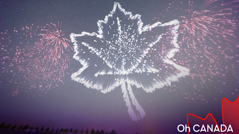 Augmented Reality Fireworks Light Up Canadian Skies