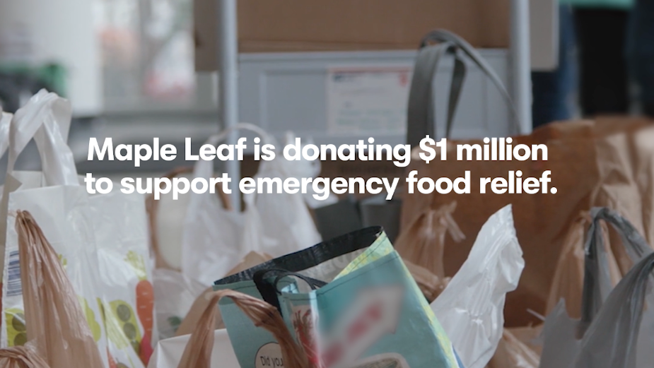 Sid Lee and Maple Leaf Foods Encourages Canadians to Fight Hunger Amidst Pandemic