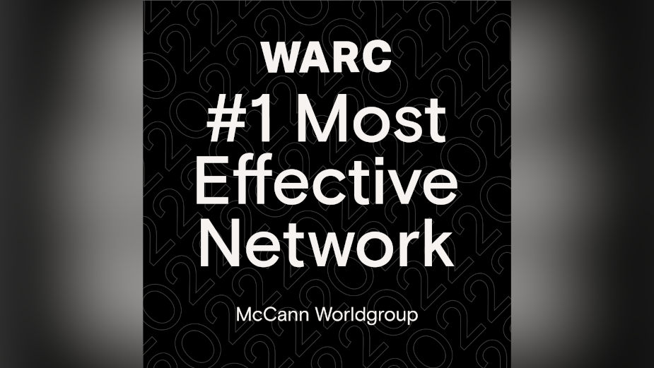 McCann Worldgroup Recognised as 2022 Network of the Year in WARC Global Effectiveness Rankings