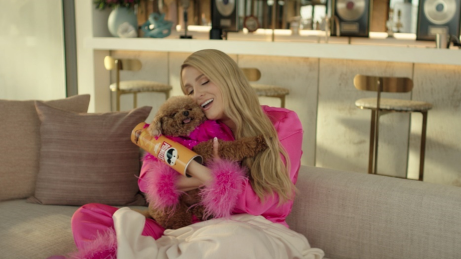 Meghan Trainor Gets 'Stuck In' to Pringles for Hilarious Super Bowl