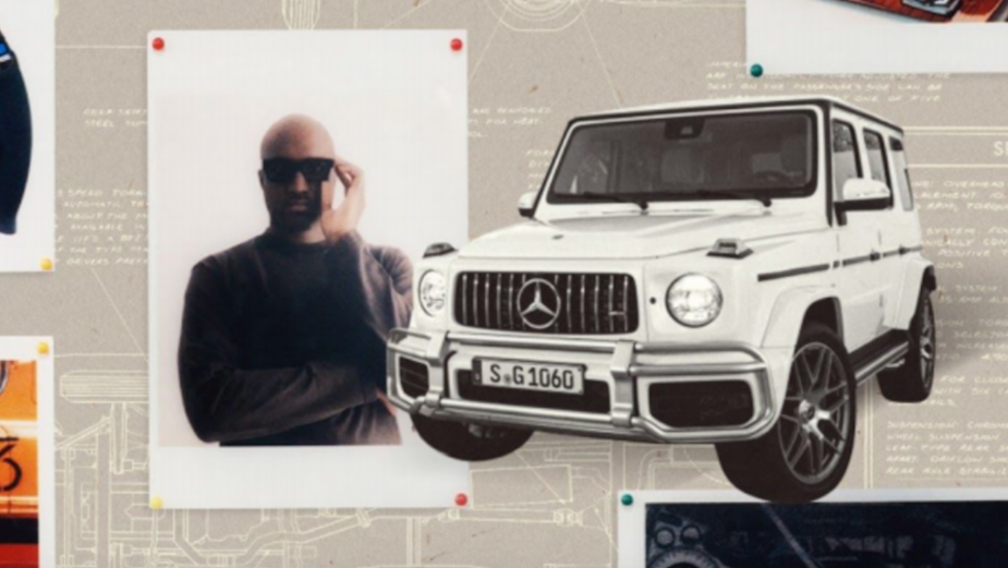 Frame Promotes Mercedes-Benz and Virgil Abloh Collaboration with Luxurious Teaser Film