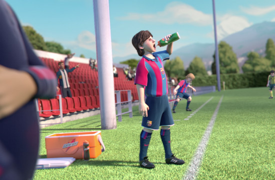 Gatorade Tells Messi's Story from Birth in Animated Blockbuster | LBBOnline