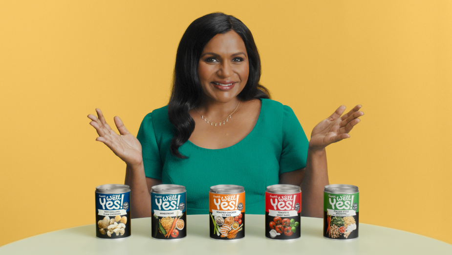 Mindy Kaling and Campbell's Colourful Ingredients Disprove Canned Soup Misconceptions