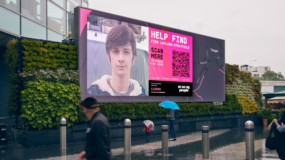 Engine Creative Reinvents Missing Person Posters for the 21st Century