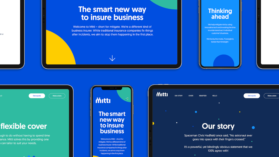 The Core Agency Designs New Brand Identity and Website for Insuretech Mitti