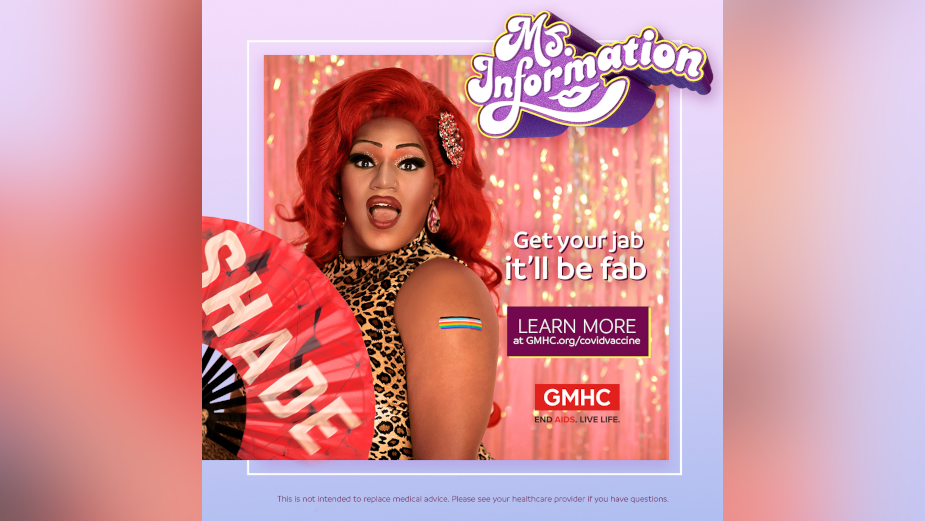 ‘Ms. Information’ Spills the Tea on the Facts About the Covid Vax for AIDS Service GMHC 