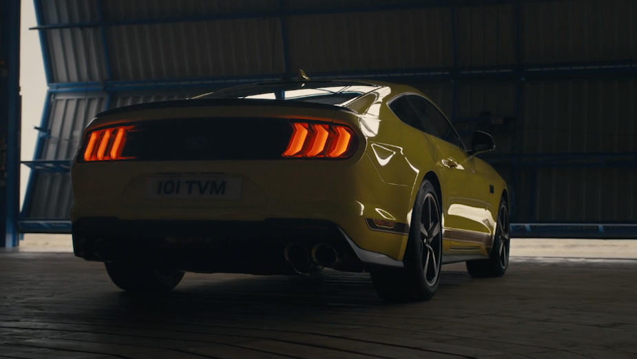 Ford Mustang Mach 1 Packs a Punch in Adrenaline Fuelled Spot 