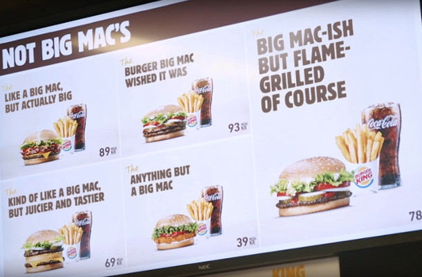 Burger King Launches ‘Not Big Macs’ Burger Line