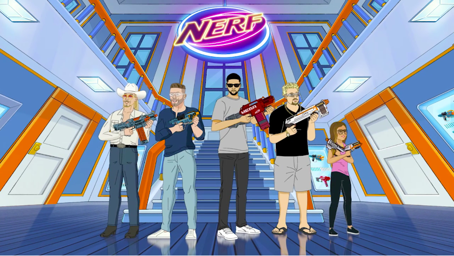 It's NERF Or Nothin' for Star-Studded Worlds in NERF House X