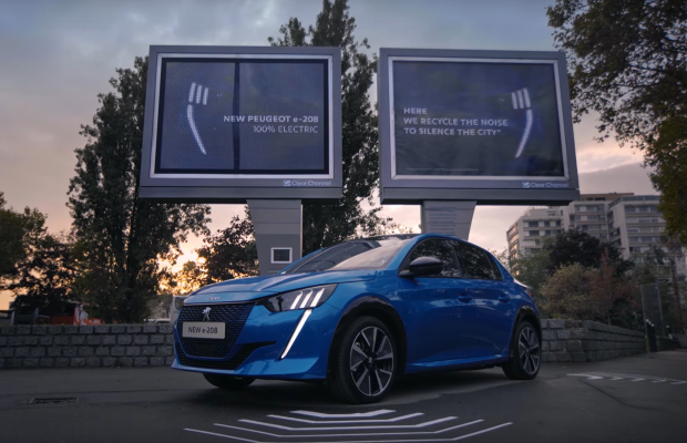 BETC Uses Noise to Silence the City in Innovative PEUGEOT Campaign