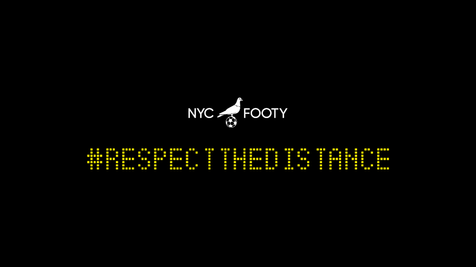 NYC Footy Uses Soccer’s Free-Kick Distance for Social Distancing Awareness  
