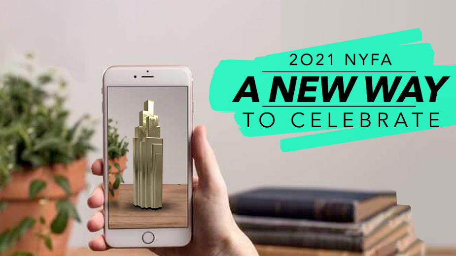 New York Festivals Advertising Awards Honours 2021 Award Winners with Augmented Reality Trophy