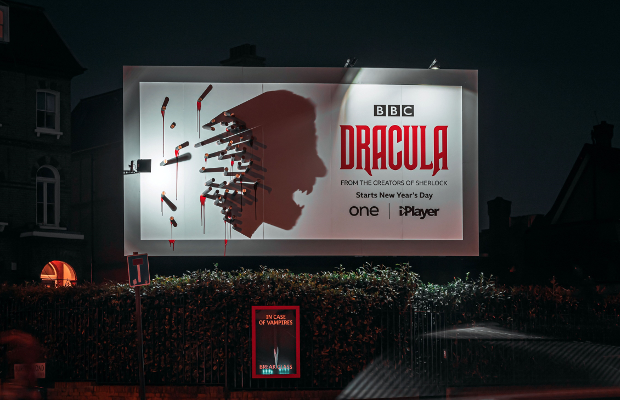 BBC Creative Uses Shadow Art to Celebrate the 'Bloody Legend' of Dracula