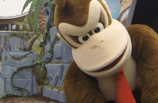 Donkey Kong's Surprise Antics