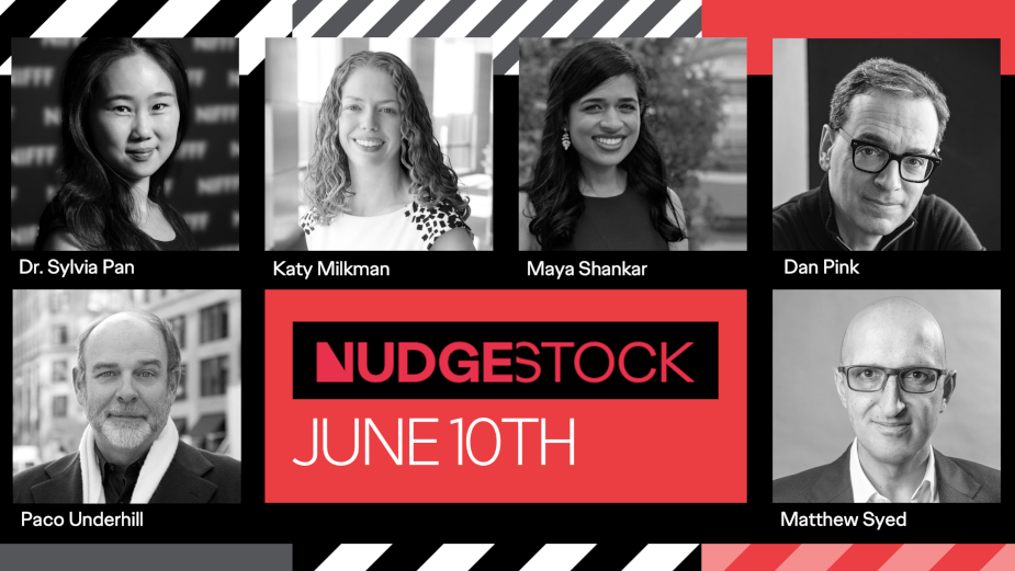 Nudgestock, the World’s Biggest Behavioural Science Festival Streams Live on June 10th 