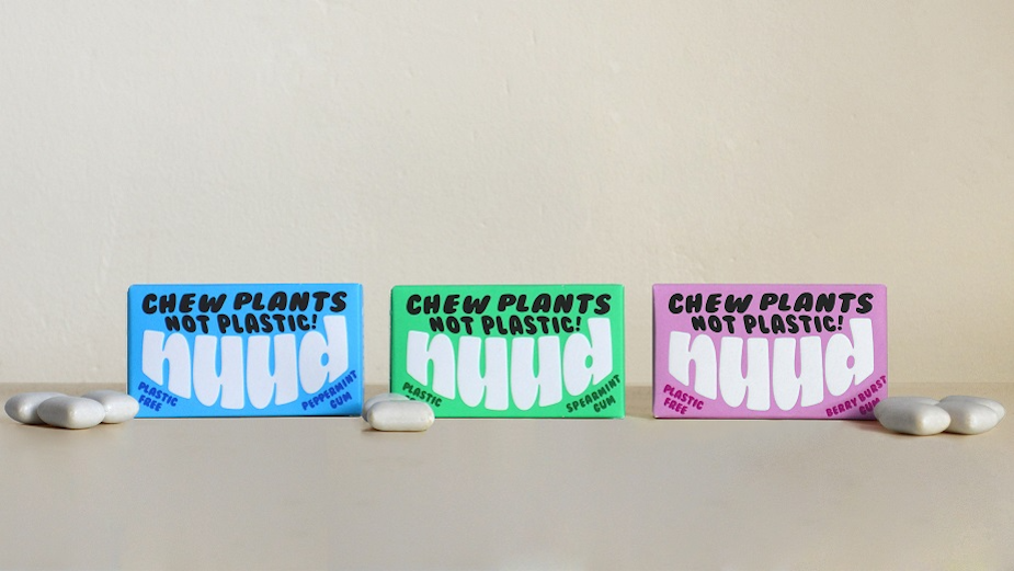 Chewing Gum Startup Nuud's Playful Print Tackles Single-use Plastic 