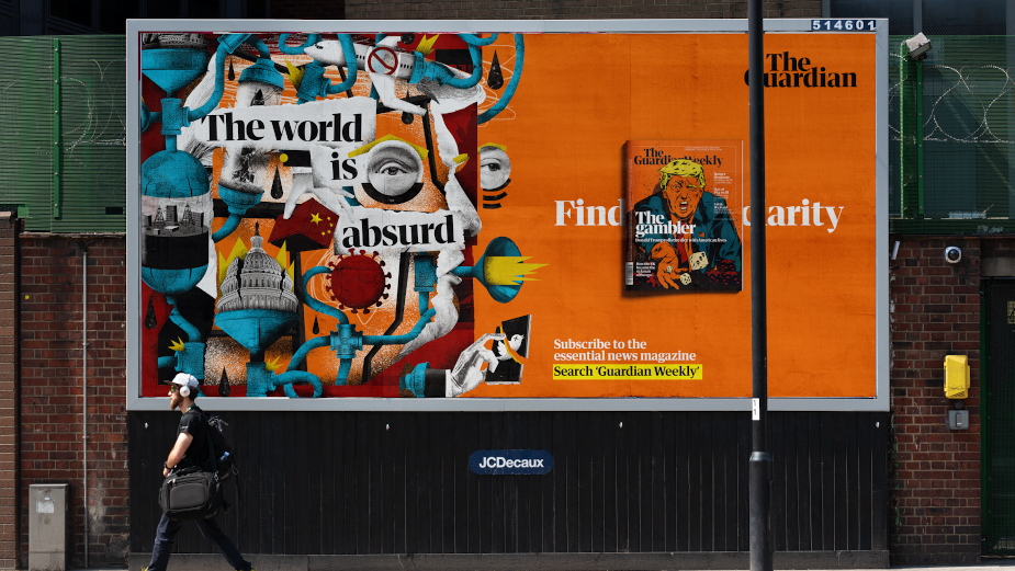 The Guardian's New European Ad Campaign Aims to Drive Subscriptions to International News Magazine