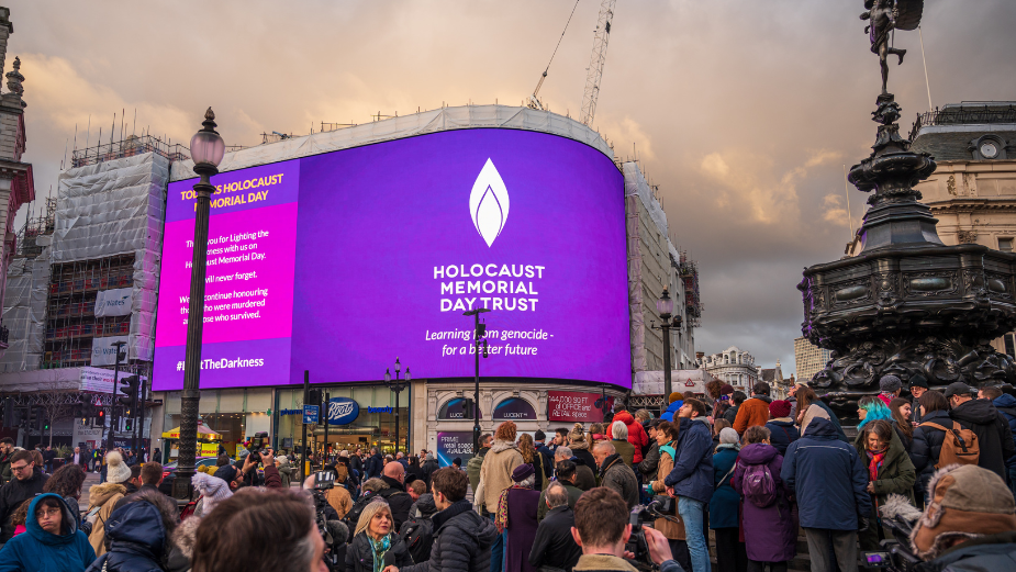 UK Lights the Darkness on Holocaust Memorial Day 2023