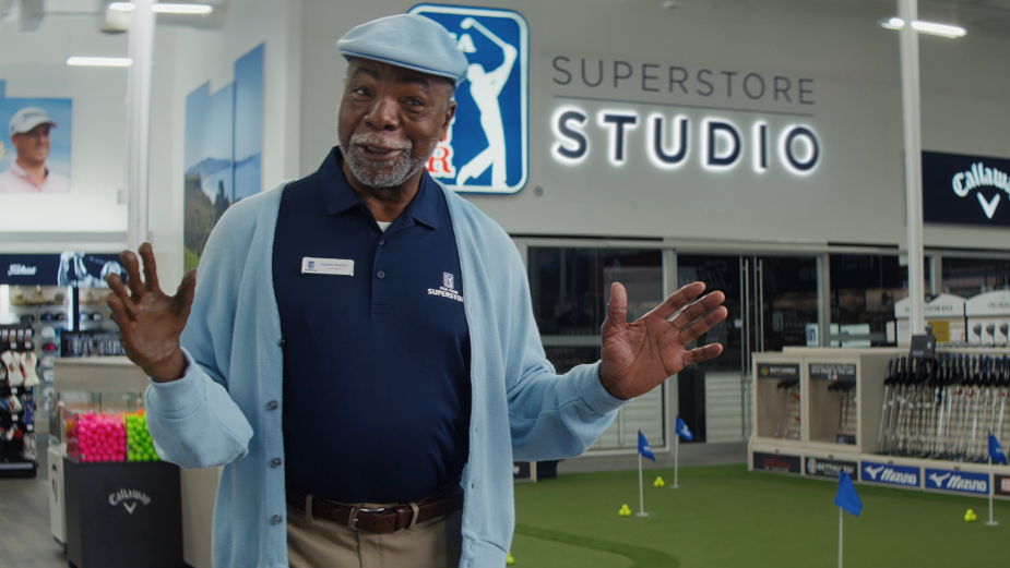 Derick 'Chubbs' Peterson Helps Golfers Find Their Happy Place in PGA TOUR Superstore Spot