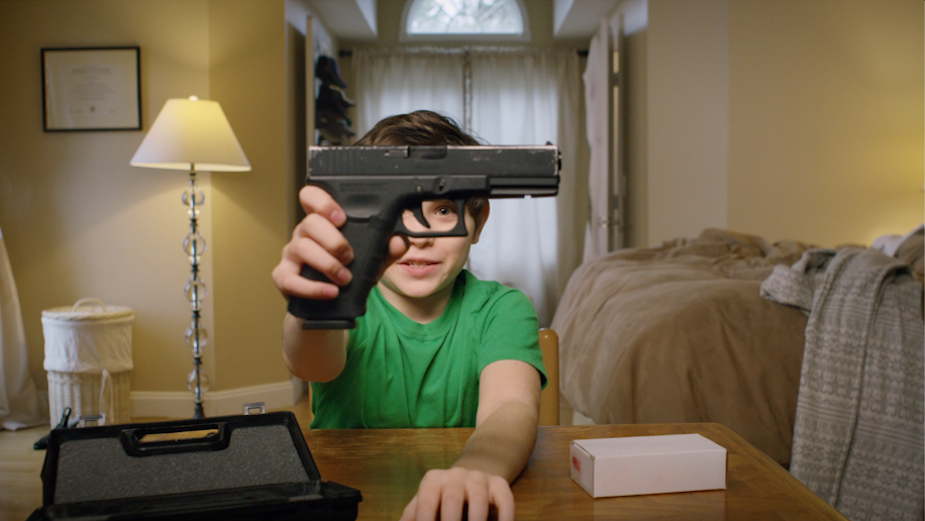Fictional Child Influencer Unboxes Parents’ Firearm in Powerful PSA