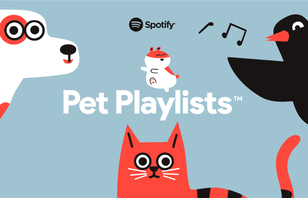 Le Cube Animates Furry Friends in Pet-Powered Spotify Project