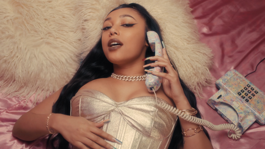 R&B Star Tiana Blake Surrounds Herself in '90s Nostalgia for Music Video Interruption
