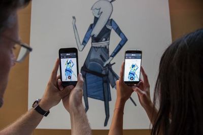 Will O'Rourke, Code on Canvas and Sutu Complete AR Art Exhibition for The Galeries