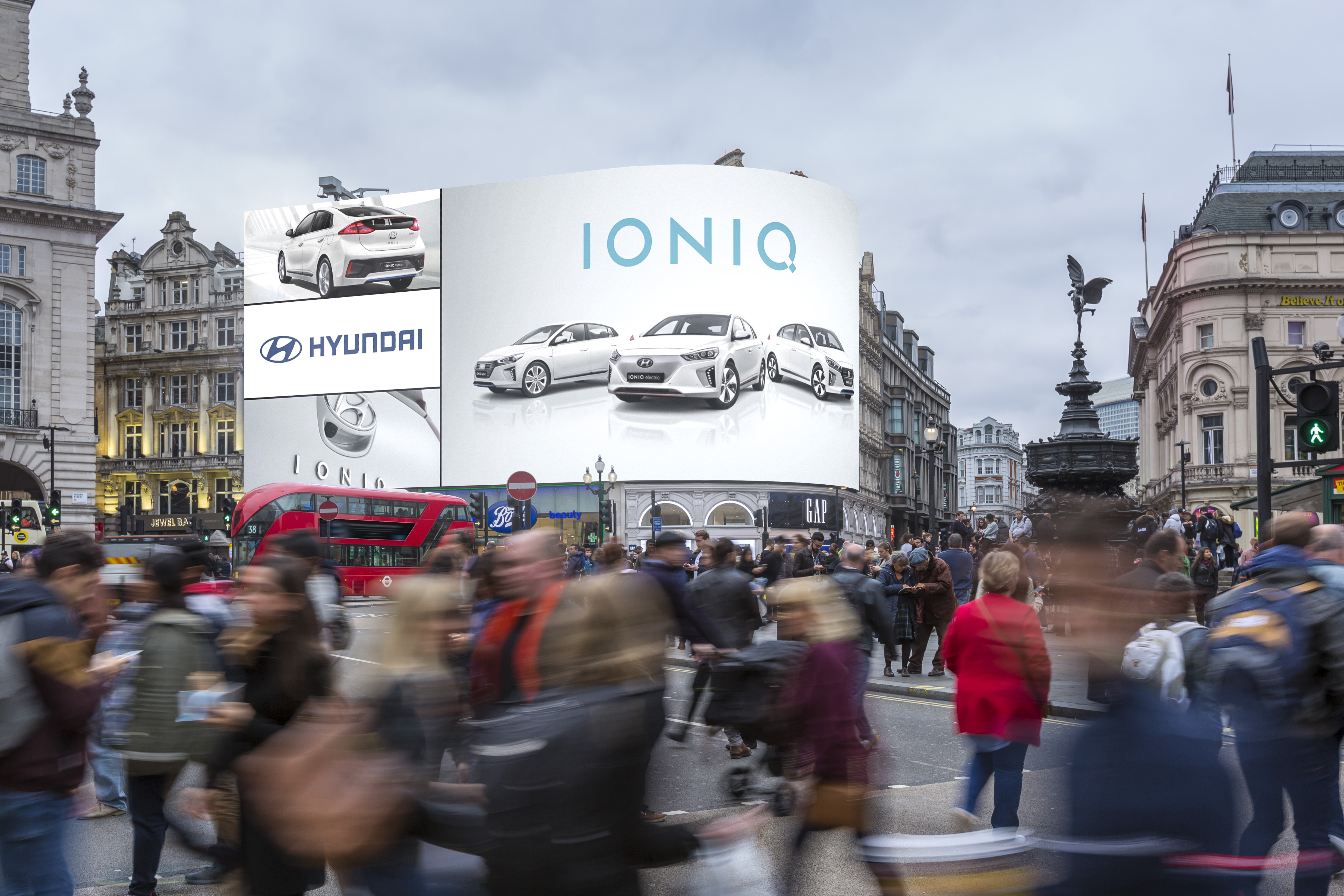 Hyundai Confirms Presence at London's new Piccadilly Lights