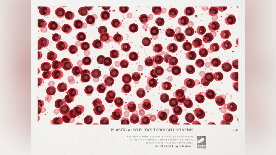 Plastic Blood Campaign Exposes Microplastics Found in Human Blood for the First Time