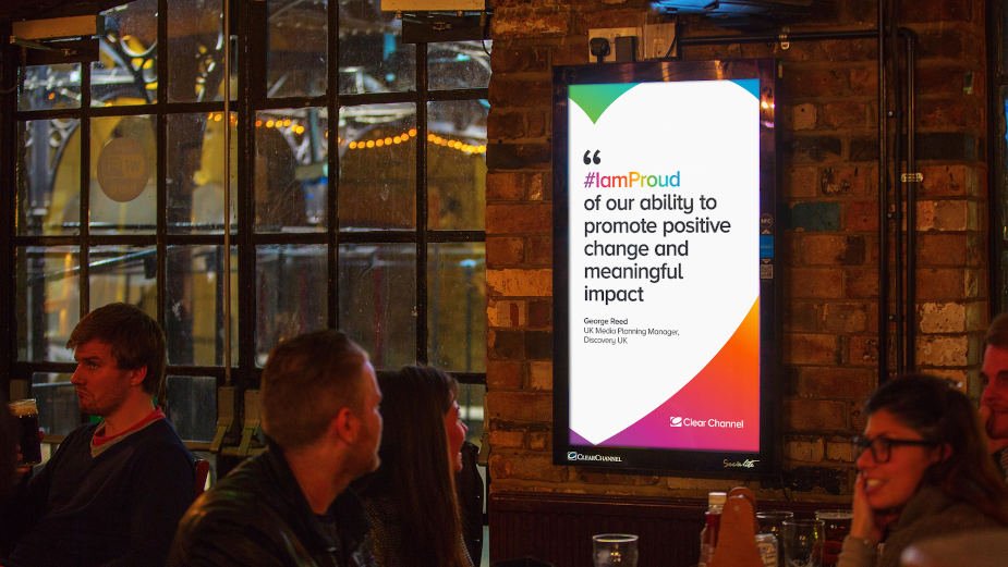 Clear Channel Launches Pride Campaign Showcasing Personal Messages of Pride