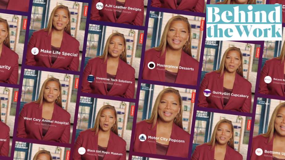 How Lenovo and AI Made Queen Latifah the Face of Small Business; EVERY  Small Business | LBBOnline