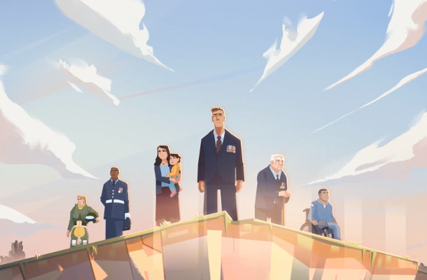 Famous Churchill Speech Accompanies Animated RAF Benevolent Fund Film