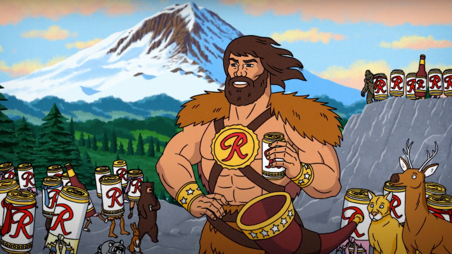 Wild Rainiers Answer the Call of the Barbeerian in Epic Animated Spot 