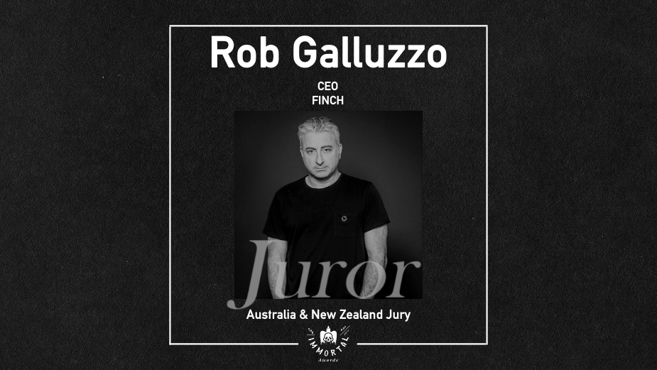 FINCH's Rob Galluzzo Joins The Immortal Awards Jury