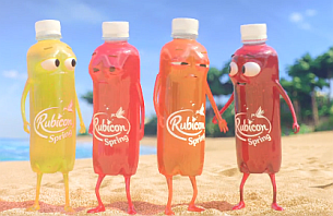 Anthropomorphic Rubicon Spring Bottles Find Their Flavour in New Campaign 